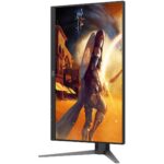 AOC Q27G4ZD Gaming monitor, 27", QHD (2560x1440), QD-OLED, 0,3 ms MPRT, 1 ms GtG, 240Hz, Adaptív szinkron, NVIDIA G-SYNC kompatibilis, villódzásmentes, VESA tanúsítvánnyal rendelkező DisplayHDR™ 400, 2x2 W hangszóró, HDMI, DisplayPort, Pivot, Fekete - Image 7