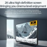 Hordozható monitor 14 hüvelykes 2K laptop monitor USB C HDMI játék Ultra-vékony IPS kijelző borítóval és hangszórókkal, 2160 * 1440P laptop képernyő, HDR Plug&Play, külső monitor laptophoz PC telefon Mac Xbox - Image 7