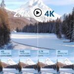 Garsonal 4K Digitális fényképezőgép, 80MP, 270°-ban forgatható képernyő, 18x zoom, 3.0'', 9 fényképezési mód, LED, 1500mAh, 32GB SD kártya, Távirányító, Fekete - Image 9