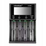 Lii-M4S univerzális töltő, 4 független csatorna, powerbank funkció, 146x100x33mm, Liitokala