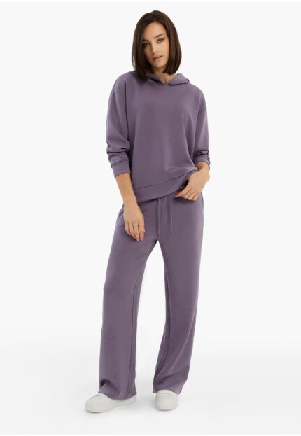 Női tréningnadrág, Comfort Fit, rugalmas anyag, Volcano N-Eva, heather, XS