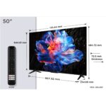 TCL LED 50P6K (2025-ös Modell) Televízió, 126 cm, Smart Google TV, 4K Ultra HD, E energiaosztály (Model 2025) - Image 14