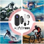 Kompakt videokamera, 4K, wifi kapcsolat, vízálló ház, 120°-os nagylátószög, testkamera, sporthoz, szabadtéri tevékenységekhez vagy személyes megfigyeléshez alkalmas