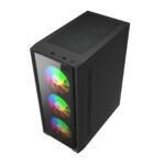 Asztali Számítógép GeFors Gaming Pro V2 Intel® SIX-Core™ i5-9400 4.1 Ghz TURBO, 16 GB RAM DDR4, 1000 GB SSD, Videokártya 8 GB GDDR5, Egér billentyűzet - Image 6