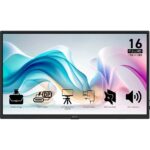MSI PRO MP165 E6 hordozható monitor, 15.6", FHD (1920x1080), IPS, 60Hz, 4ms (GtG), EyesErgo Tech, Állítható szögű állvány, 2x1W hangszóró, HDMI™ 2.0b, 2x Type-C (DP 1.2a & 15W Power Delivery / Power Input), VESA 75x75mm, Fekete - Image 2