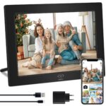 VALORIA digitális képkeret, 10 hüvelykes, Android 11 operációs rendszer, 32 GB tárolókapacitás, WiFi, érintőképernyő, USB kábel mellékelve - Image 2