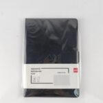 Üzleti jegyzetfüzet, Deli, bőr borítóval, A5, 96 lap, 21,6 x 15,6 x 1,9 cm, fekete - Image 7