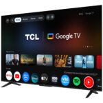 TCL LED 55P6L televízió, 139 cm, Smart Google TV, 4K Ultra HD, E energiaosztály (2026-os modell)