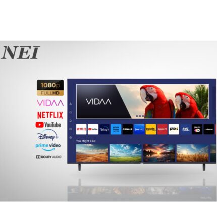 NEI 40NE5901 LED TV televízió, 100cm, Smart, Full HD, E energiaosztály