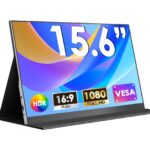 Yodoit hordozható monitor, 15,6", FHD, 1920x1080p, IPS másodlagos külső képernyő, laptop képernyő kiterjesztés, beépített hangszórók, széleskörű kompatibilitás különböző eszközökkel - Image 2