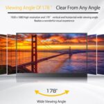 14 hüvelykes hordozható monitor, 2560x1600 FHD IPS16:10 kijelző beépített állvánnyal, USB-C/HDMI Plug and Play, kompatibilis laptoppal, PC-vel, Mac-kel, mobillal, PS5-tel, PS4-gyel, Xbox-szal, Switch-csel - Image 5