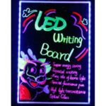 Újraírható LED tábla 40x60 cm, PROCART, neon hatású fényreklám, támasztékkal - Image 3