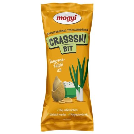 Mogyi, Mogyi Crasssh! BIT napraforgómag tésztabundában hagymás-tejfölös, 70g