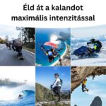 INVICTWIN 4K Ultra HD sportkamera – Beépített Wi-Fi, Stabilizált filmezés (rázkódásmentes), 170°-os ultraszéles látószögű objektív, LCD kijelző, akár 30 méterig vízálló, 128 GB-os microSD kártya támogatás, alkalmazásvezérlés - Image 7