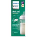 Philips Avent Natural Response Üvegpalack, 240 ml, anyamellként működő cumi, flow 3, szivárgásmentes cumi, +1 hónap, BPA mentes, könnyen tisztítható - Image 7