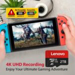 Lenovo 2TB MicroSDXC memóriakártya, UHS-I U3 A1 C10, 100 MB/s, SD adapterrel, víz- és ütésálló - Image 5
