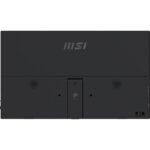 MSI PRO MP165 E6 hordozható monitor, 15.6", FHD (1920x1080), IPS, 60Hz, 4ms (GtG), EyesErgo Tech, Állítható szögű állvány, 2x1W hangszóró, HDMI™ 2.0b, 2x Type-C (DP 1.2a & 15W Power Delivery / Power Input), VESA 75x75mm, Fekete - Image 5
