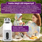 Behordozható vezeték nélküli tej- és vízmelegítő, Luxofia,300 ml, 5200 mAh akkumulátor, gyors felmelegedés - Image 5