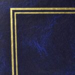 Klasszikus fotóalbum, PROCART, 10 öntapadós lap, könyv típusú, jegyzetelőhely, keményfedeles lapok, kék - Image 4