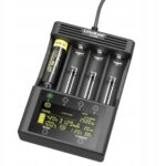 Liitokala univerzális akkumulátortöltő, 18650 26650 Lii-600, 4 csatornás, 250-3000 mA, LCD, 165x115x40mm