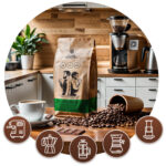 Kávé Szemes Kávébab, Coffee Broastery Brazil Mogiana, Kávé Frissen Pörkölt Premium, Arabica, 2x1kg - Image 7