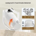 Hordozható utazó cumisüveg-melegítő - 500 ml-es cumisüveg-melegítő, 2 perces anyatej- és tápszermelegítés, precíz hőmérséklet-szabályozás, IPX6 vízállóság, autóba, repülőgépre, kültéri használatra - Image 7