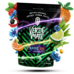 Yerba Mate Tea Készlet, Verde Mate Green Game On, Energiaital ízével, Javítja a Koncentrációt, Brazil 400g, Bögre Samba Kerámia 350 ml, Bombilla Szívószál - Image 2