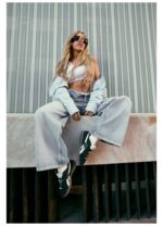 Reebok női sportcipő, 5903419984938, velúr, 41 EU, fekete - Image 7