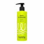 Sampon Göndör és Hullámos Hajra, Twisty, Born to Bounce, Fürtdefiniálás, 93% Növényi Összetevő, Vegán Formula, 280 ml - Image 4