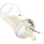Philips Avent Natural Response SCY903/01 cumisüveg, 260 ml, cumi, amely úgy működik, mint az anya mell, flow 3, cumi szivárgás nélkül, +1 hónap, BPA-mentes, könnyen tisztítható - Image 8