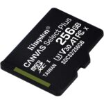Kingston Canvas Select Plus MicroSD Memóriakártya, 256GB, Class 10, UHS-I Performance, U1, V10 - Image 3