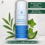 Kímélő korpásodás elleni sampon, teafaolajjal és borostyánnal, nyugtató és tisztító hatású, organikus aloéval és aktív fermentekkel, SLS/SLES mentes, 200 ml, Olaszországban készült - Image 5