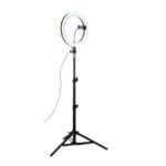Jupiter Brands Ring Light kör alakú lámpa, átmérő 26cm / 10inch LED, USB csatlakozás, 3 fénymód, 10 beállítási fokozat, telefontartó, szelfi távirányító, 210 cm-es állvány mellékelve - Image 2