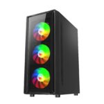 Asztali Számítógép GeFors Gaming Pro V2 Intel® SIX-Core™ i5-9400 4.1 Ghz TURBO, 16 GB RAM DDR4, 1000 GB SSD, Videokártya 8 GB GDDR5, Egér billentyűzet