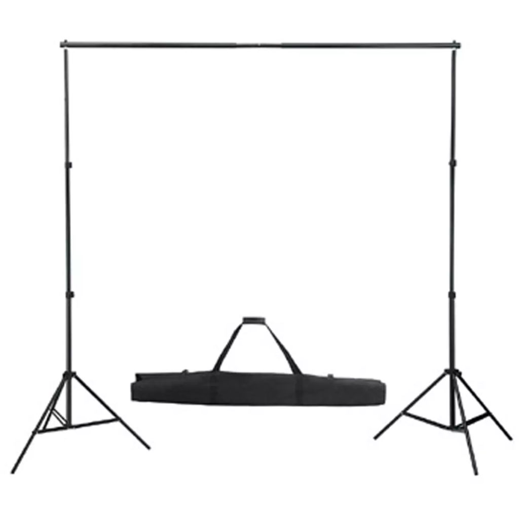 res_5b4e005ae93af1562a7cf56a9e4a787a.jpg vidaXL fehér háttértartó állványrendszer 300 x 300 cm - Image 1
