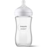 Philips Avent Natural Response Üvegpalack, 240 ml, anyamellként működő cumi, flow 3, szivárgásmentes cumi, +1 hónap, BPA mentes, könnyen tisztítható - Image 5