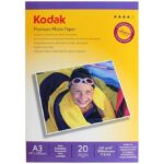 KODAK A3 Premium fotópapír, 230g/nm, 20 lap - Image 2