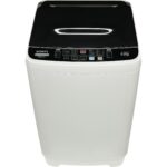 Félautomata mosógép, rozsdamentes kád, Büntz BMS-80, 8 kg, 10 mosási program, LED kijelző, 700 RPM, 355 W, beépített facsaró, Szürke - Image 2