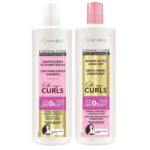 Professzionális készlet göndör hajra, Cosmaline, Low Foam krémsampon 500ml + Hidratáló balzsam 500ml, Hidratálás, Hullámok definiálása - Image 2