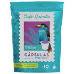 Kávékapszula Nespresso Kompatibilis – Café Quindío Gourmet Intense, 100% Specialty Kolumbiai Arabica, Intenzív Espresso, Komposztálható, 10 db