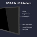 Hordozható monitor Zkrontinex, 15.6", IPS FHD, felbontás 1920x1080, Plug & Play - Image 9