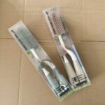 3 darabos cumisüveg és cumitisztító készlet, NAXSIR, ergonomikus nyél, rózsaszín - Image 5