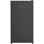 Candy CHASD4385EBC Egyajtós hűtőszekrény, 90 l, E energiaosztály, M: 85 cm, Fekete