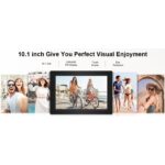VALORIA digitális képkeret, 10 hüvelykes, Android 11 operációs rendszer, 32 GB tárolókapacitás, WiFi, érintőképernyő, USB kábel mellékelve