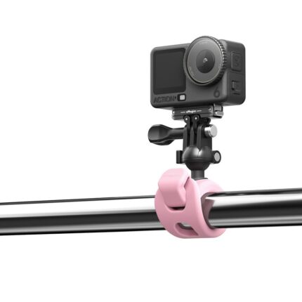 Támogatás Elastic Mini Q-hoz, Amagisn, rózsaszín, kompakt design, 67cm összecsukva