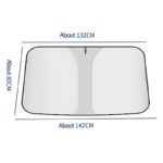 OEM Autós napellenző, innovatív technológia, maximális védelem, összecsukható, többszínű, tárolótáskával - Image 6