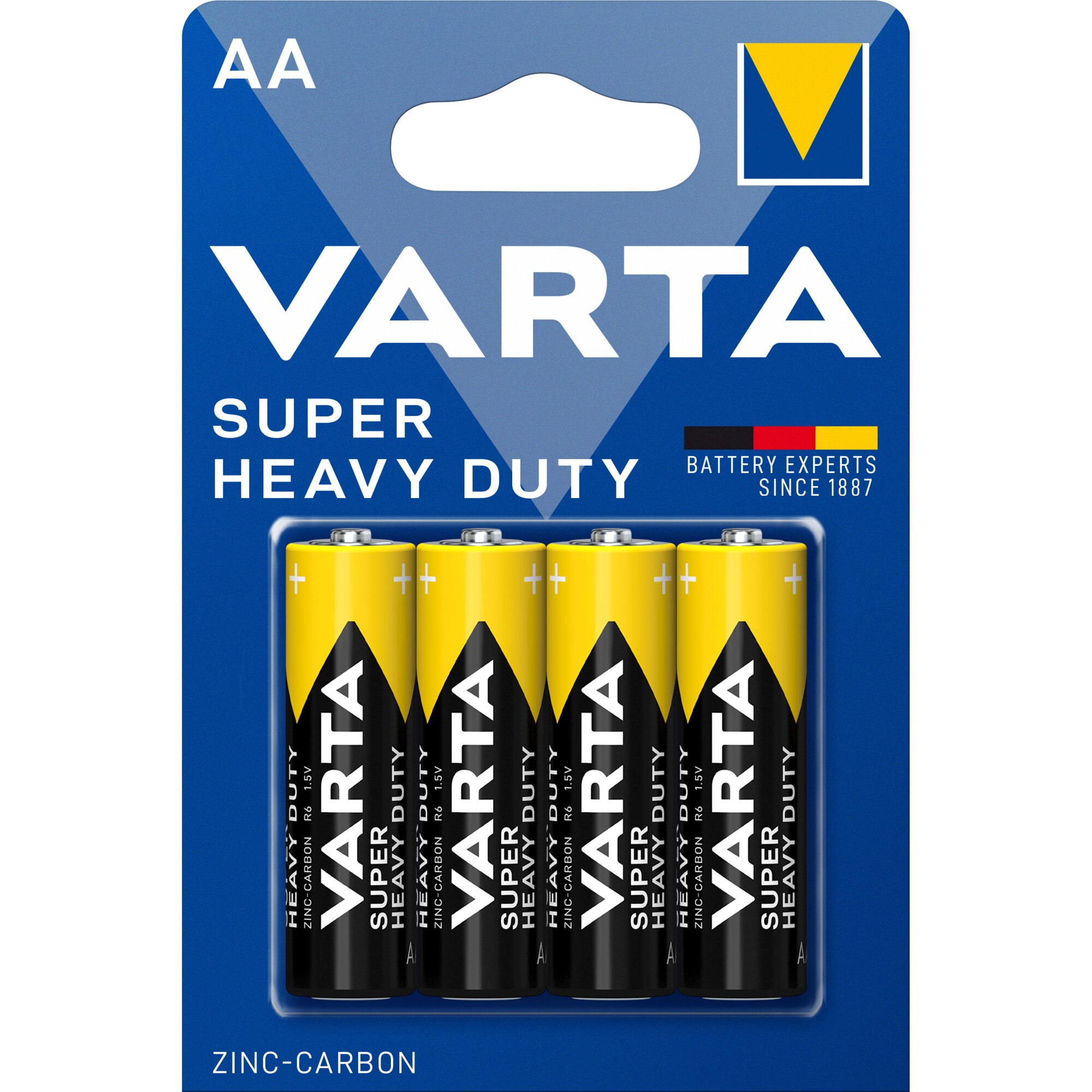 res_8829c45dec433e268398efe3f622d39e-1.jpg Varta Superlife R6 AA ceruza szén-cink elem, 4db - Image 1