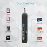 2 az 1-ben kártyaolvasó, Mingzhi®, 5Gbps, USB 3.0, kétkártyás SD-kártya olvasó SD, SDHC, SDXC, Micro SD, MicroSDHC, Micro SDXC, MMC, RS-MMC, TF kártya TF kártyákhoz - Image 4