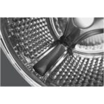 TCL FF0814SA1 Mosógép, 8 kg, 1400 RPM, A energiaosztály, BLDC inverteres motor, gőzmosás, dobtisztítás, 24 órás késleltetés, méhsejt alakú dob, gyorsmosás 18 perc, ruha hozzáadása, 16 program, ezüst - Image 12