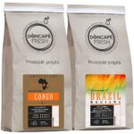 Különleges szemes kávé 500g, Doncafe Fresh Mix 100% Arabica, Congo K4 & Brazil Mogiana, 2x250g